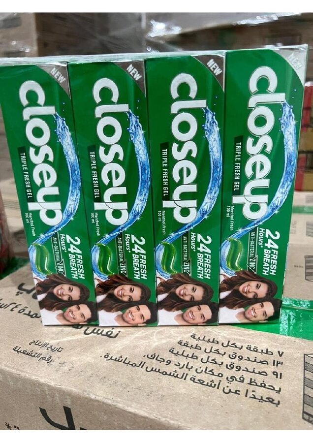 Closeup Toothpaste