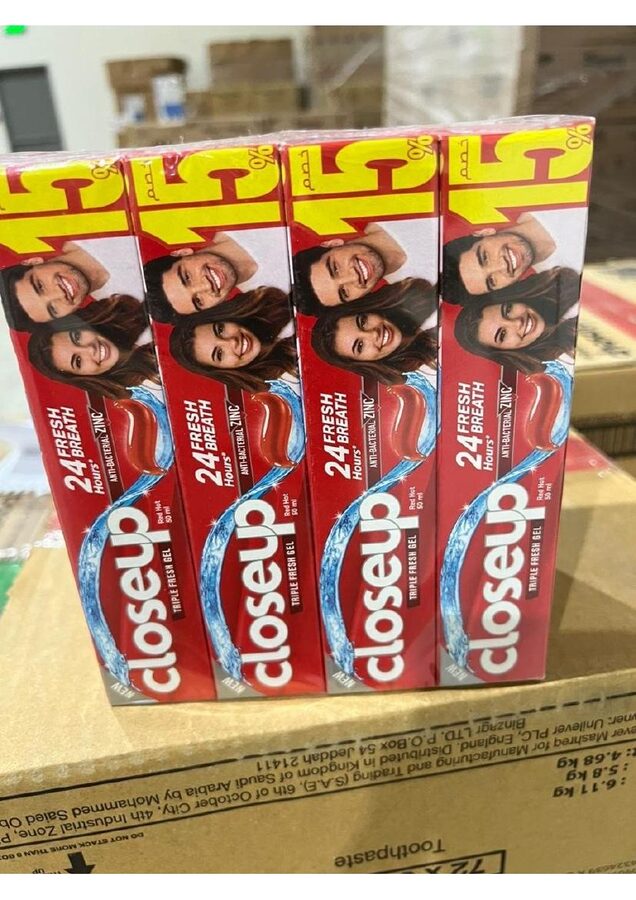 Closeup Toothpaste