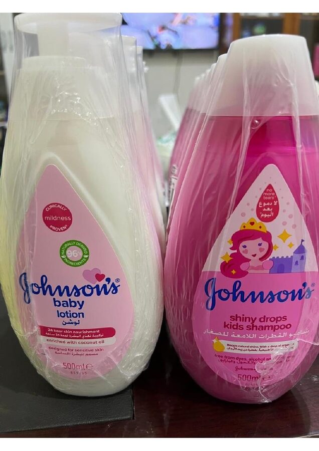 Johnson’s Baby Lotion & Kids Shampoo